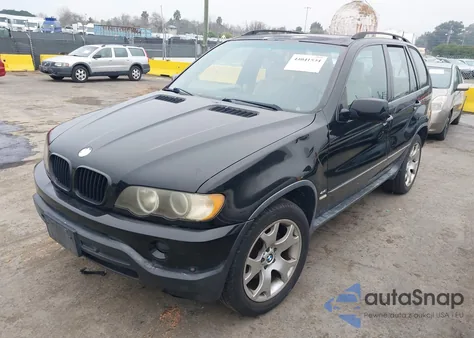 2001 BMW X5 4.4 from USA, damaged, VIN WBAFB33501LH08973